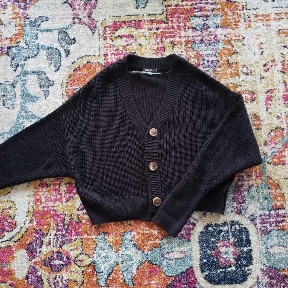 Wild fable cropped cardigan